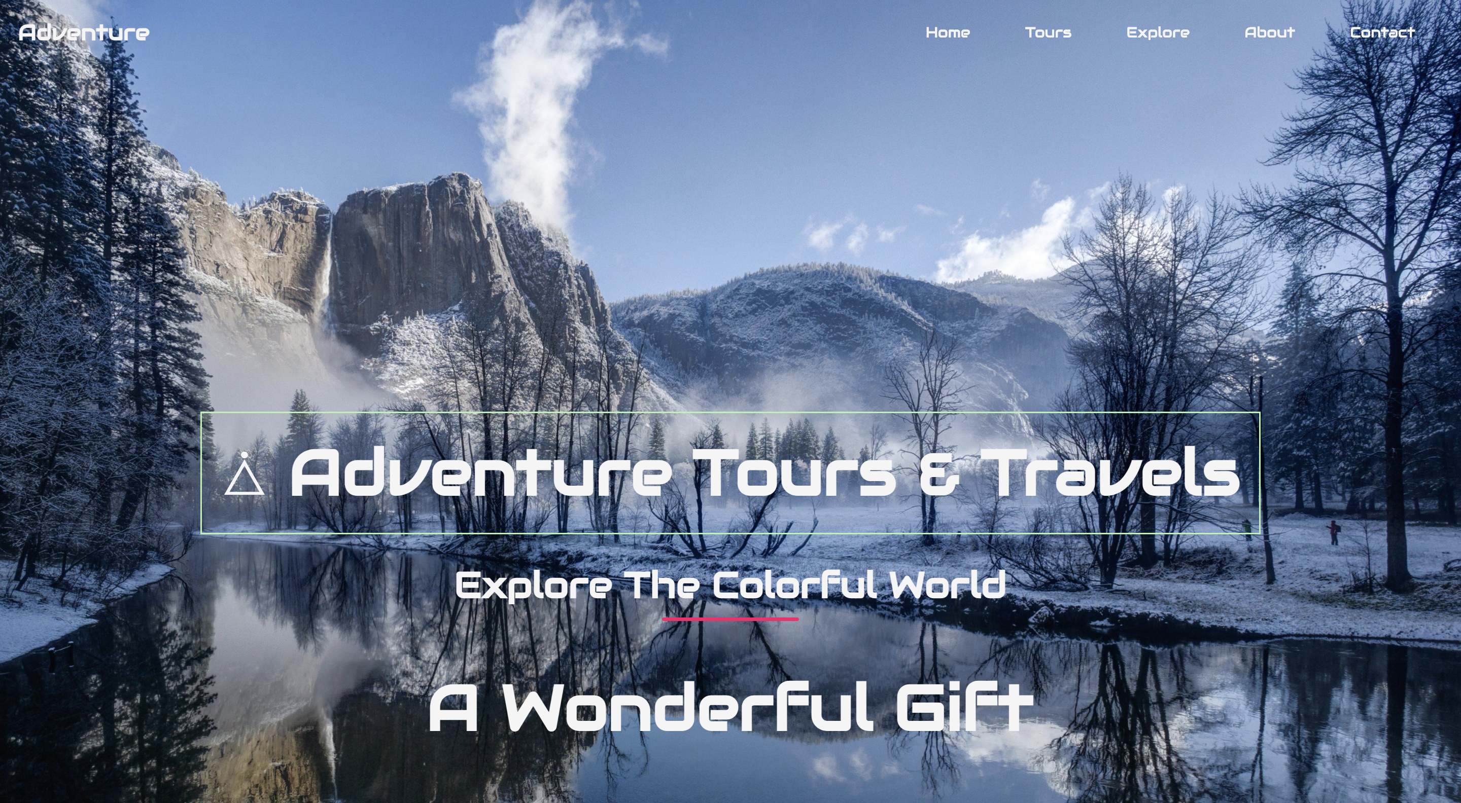 Responsive Web Page