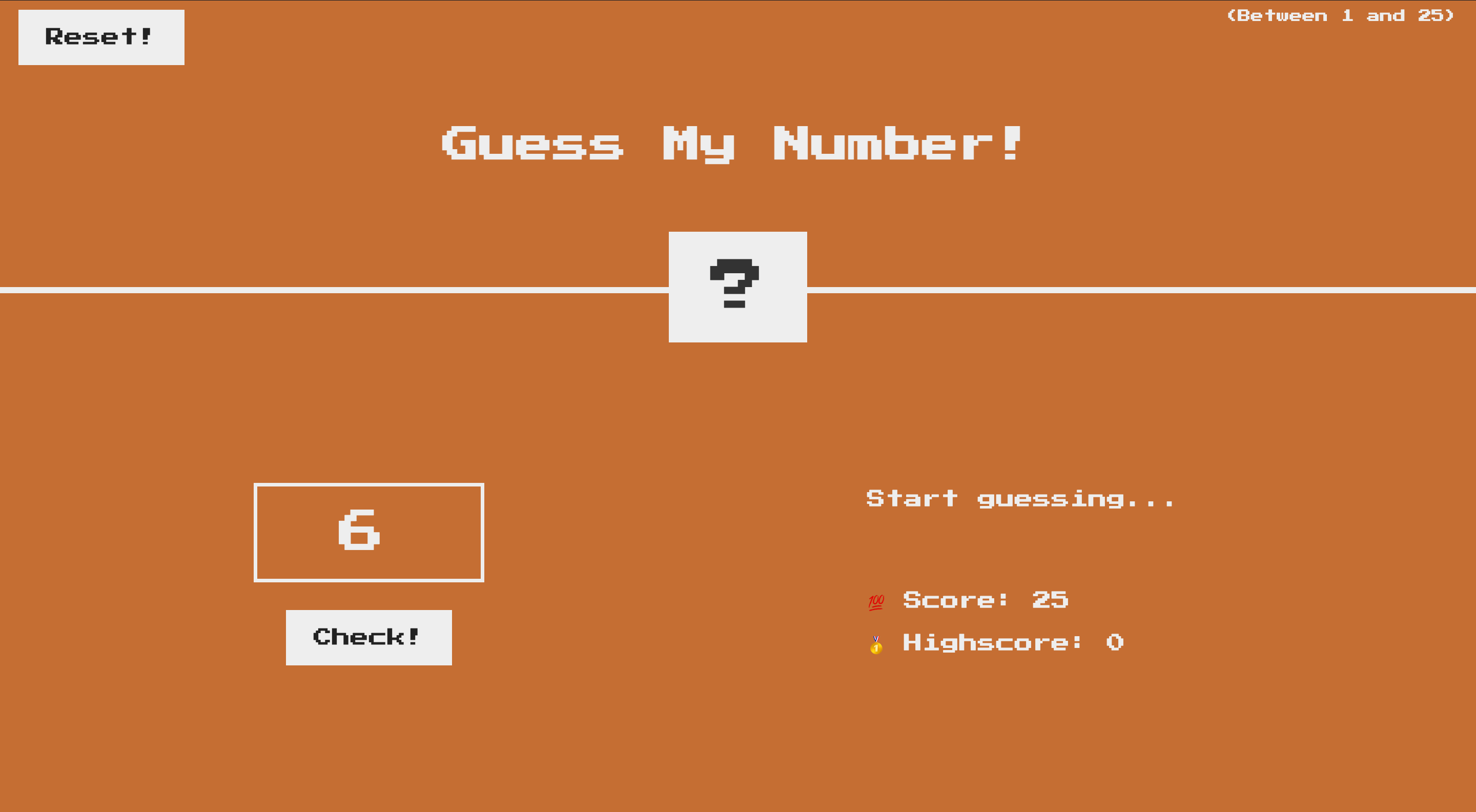 Guess My Number